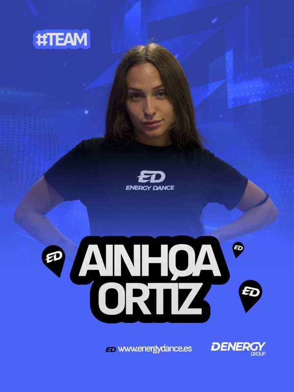 Ainhoa Ortiz, equip d'Energy Dance Studios
