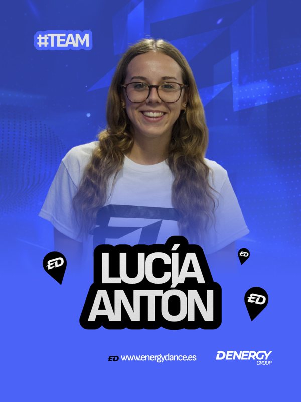 Lucía Antón, equip d'Energy Dance Studios