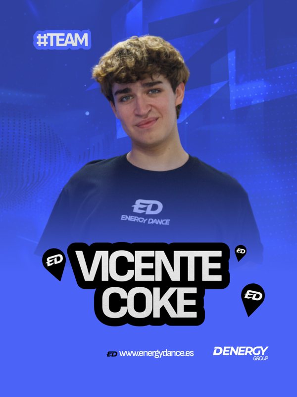 Vicente Coke, equip d'Energy Dance Studios